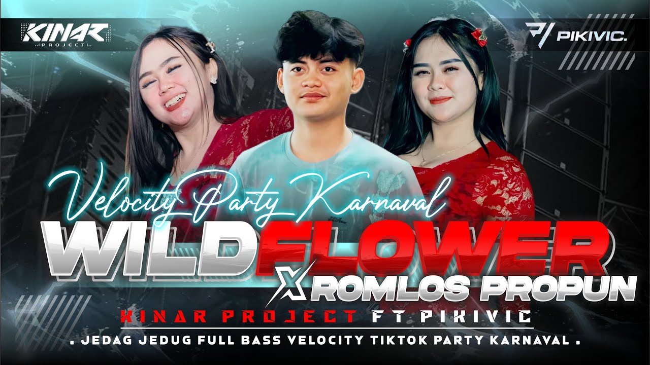 DJ Wildflower x Romlos Propun ( Velocity JJ Party Karnaval ) - Kinar Project ft Pikivic