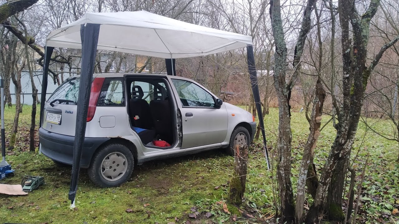 Fiat Punto 176. Стекло задней двери. Разбил - поменял.