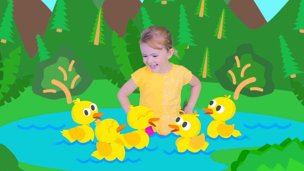 Five little Ducks | Kids songs & Nursery Rhymes | Children's music