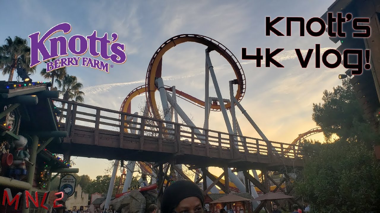 Knott's In 4K! // Knott's Berry Farm Vlog #3