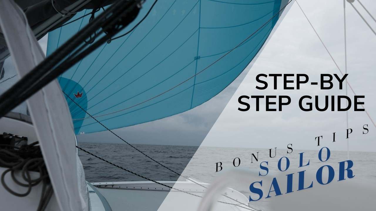 How to Hoist Mainsail, Genoa & Spinnaker on a Trimaran