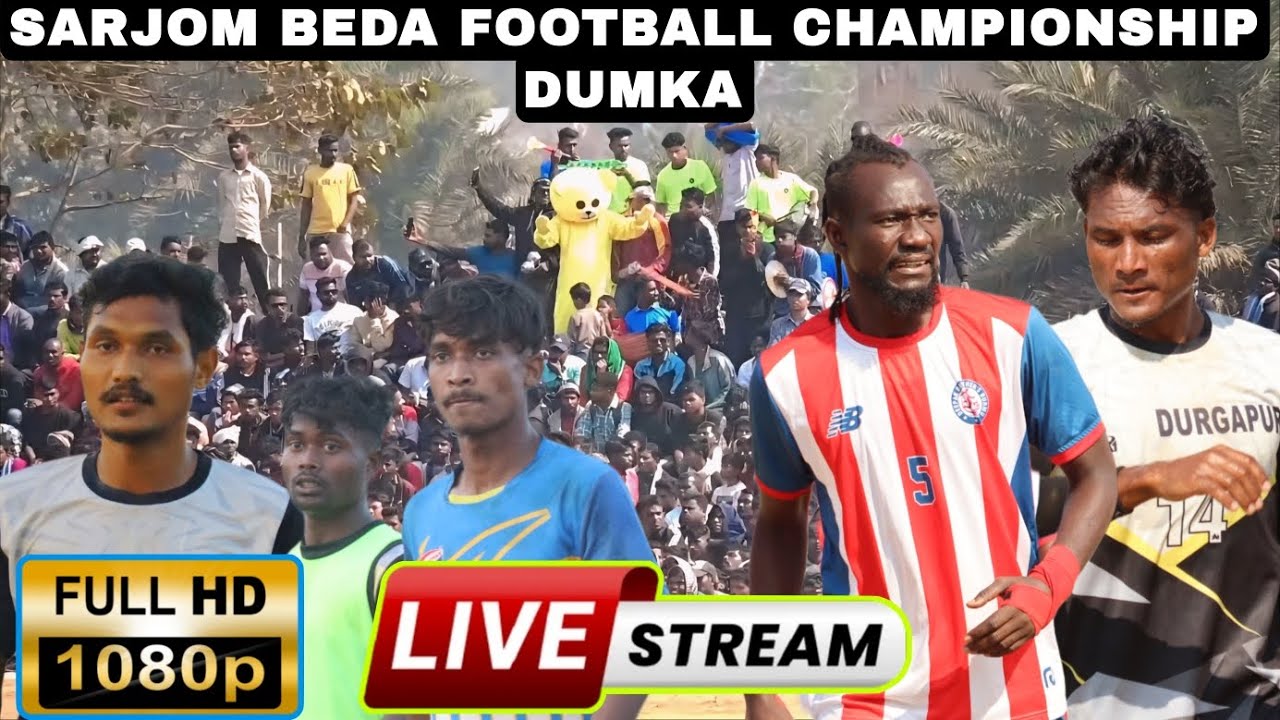 FINAL Day 💥LINDA BROTHER 🆚BANDA MUNDA  //Sarjom Beda football live match dumka JHARKHAND 2026