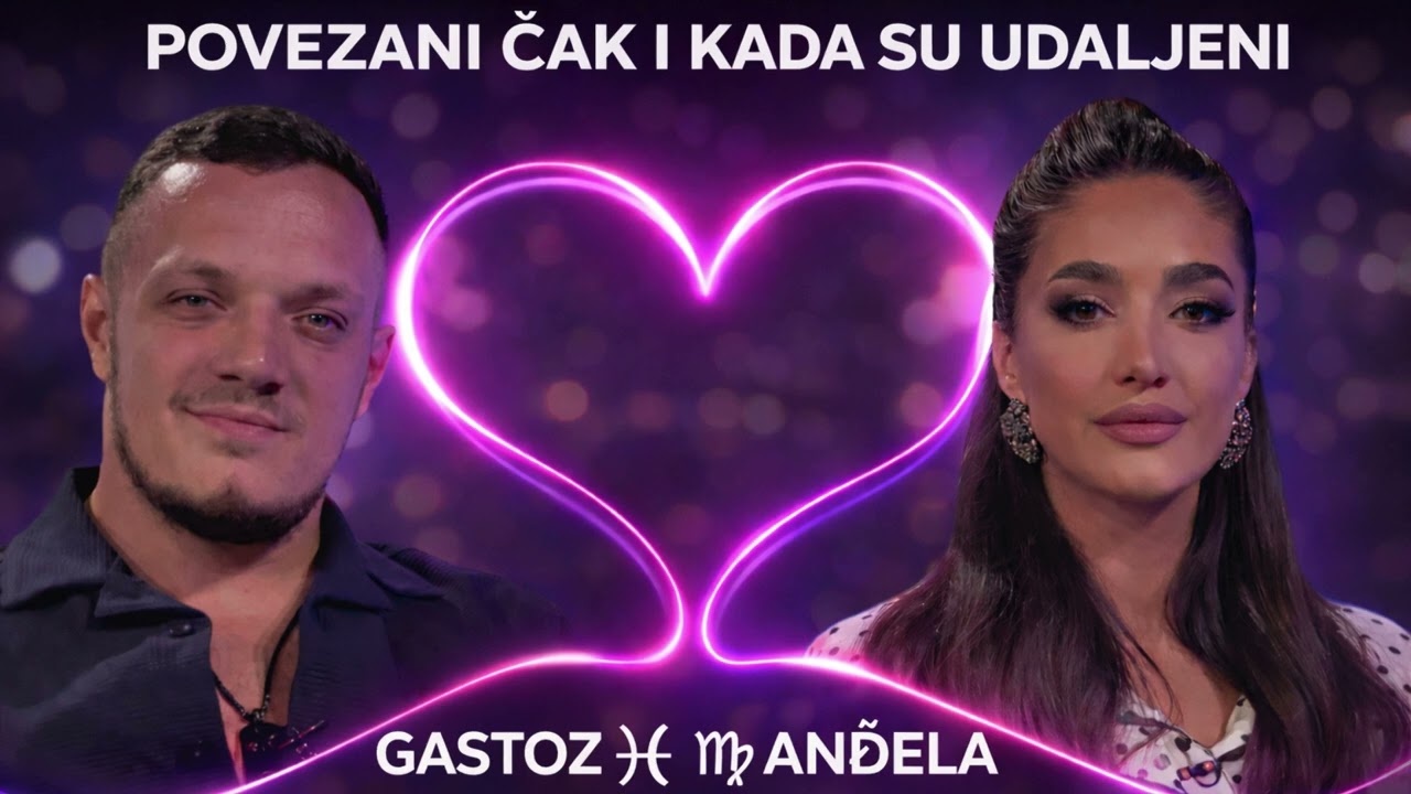 👑astronellypoerich👑ANĐELA I GASTOZ- POVEZANI I KADA SU UDALJENI#new #astrology