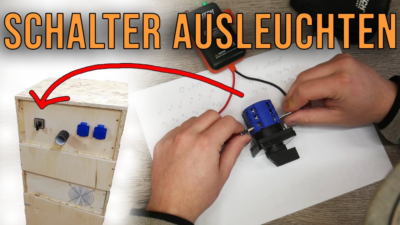Nockenschalter anschließen - SO schaffst du das auch!