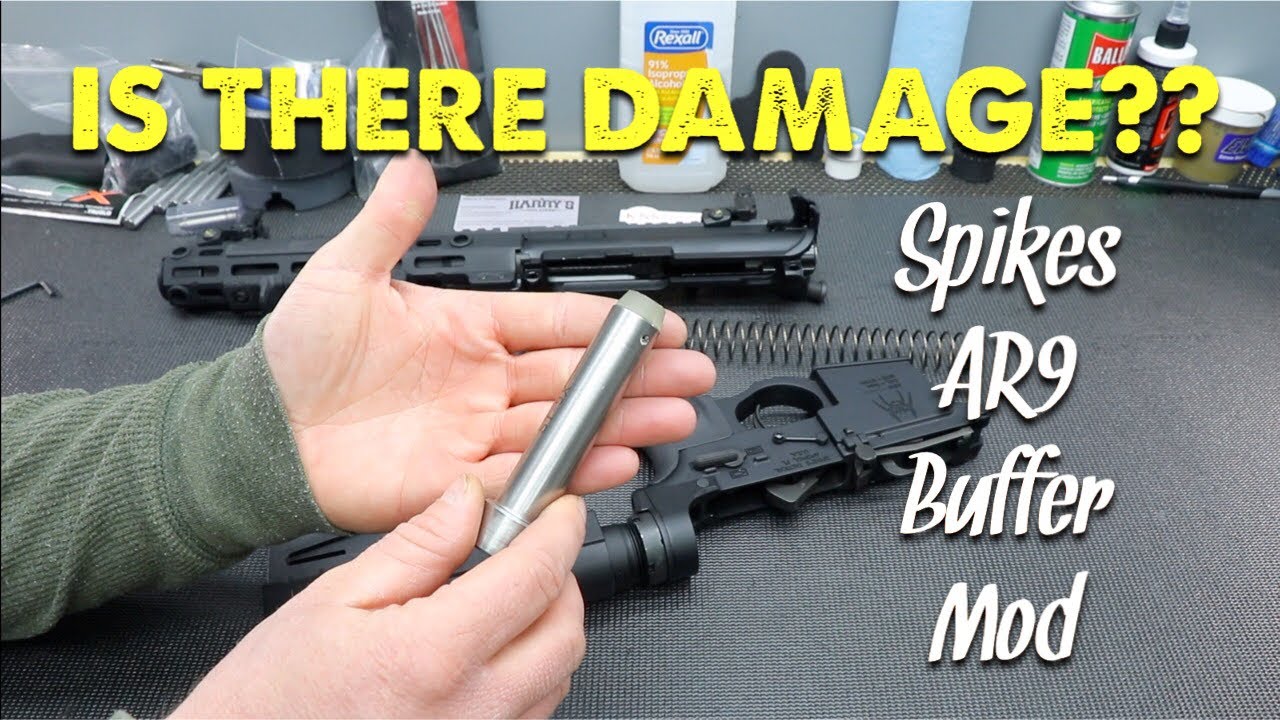 IS THERE DAMAGE?? - AR9 Buffer Modification (Viewer Question)