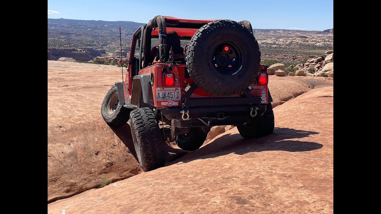 Moab 2024 Family and Friends Jeep trip -TJ's on 35's, JL on 33's and JLU on 37's.