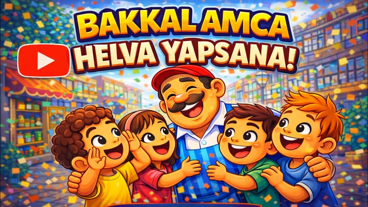 Bakkal Amca 🎵 | HELVA YAPSANA! | Eğlenceli Çocuk Şarkısı #bakkalamca
