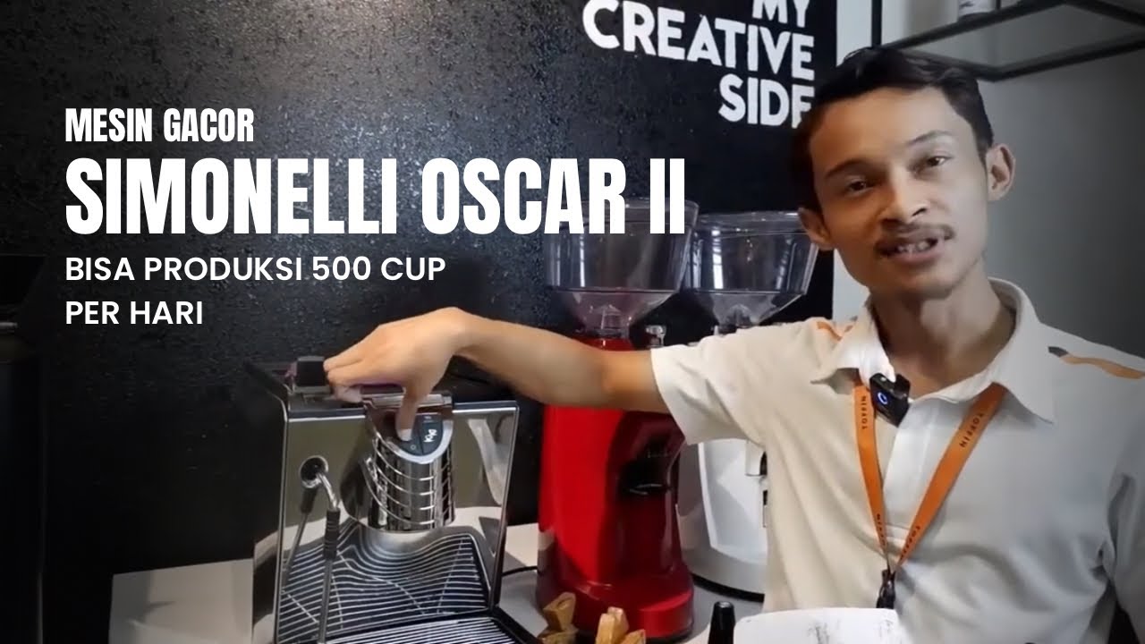 Oscar II Bisa Produksi Kopi 500 Cup Sehari