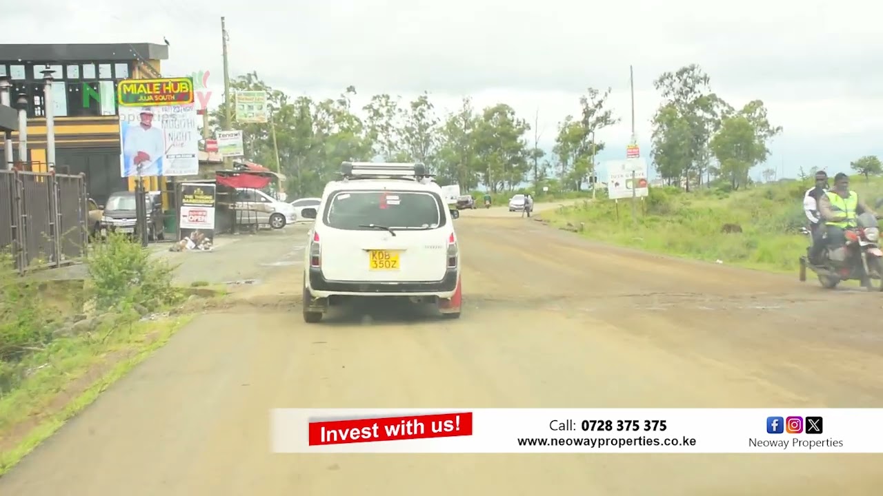 Juja Farm almost fully tarmacked