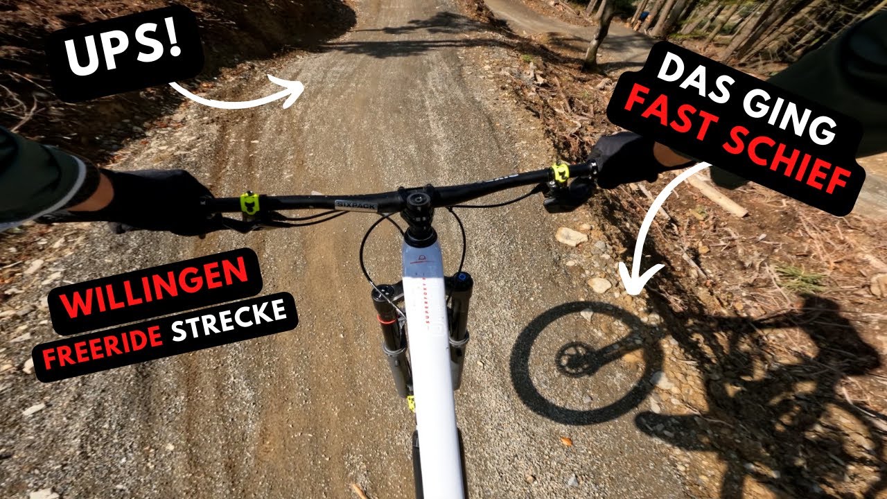 Freeride-Strecke im Bikepark Willingen: Eine Herausforderung f&uuml;r Fortgeschrittene Mountainbiker