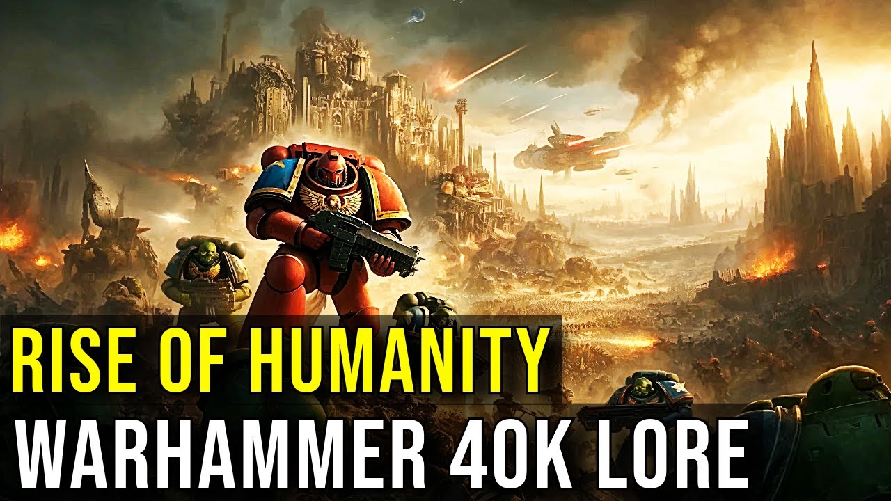 RISE OF HUMANITY (Birth of the Chaos Gods & War with Orks) WARHAMMER 40K TIMELINE PART 2 EXPLAINED