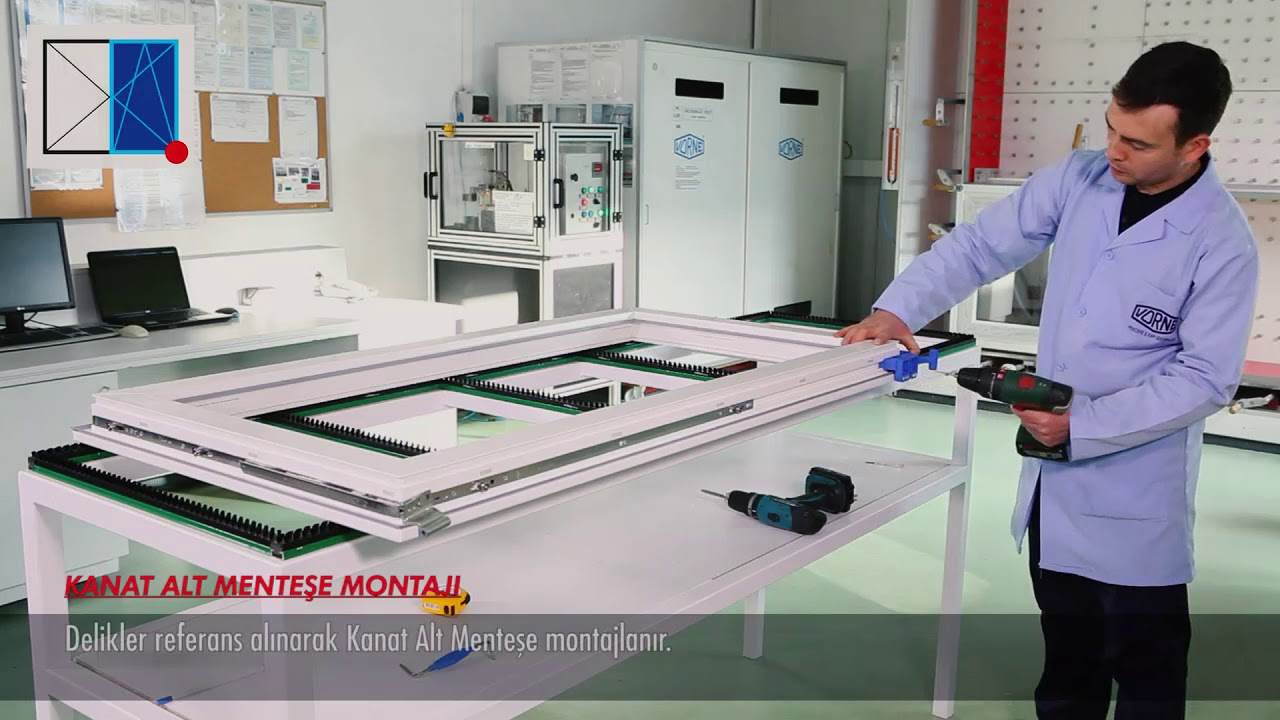 Vorne Çift Kanat Çift Açılım Sistemi Montajı