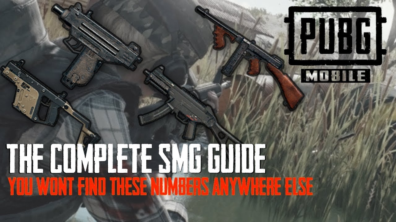SMG GUIDE-PUBG MOBILE- HIDDEN STATS AND EXCLUSIVE NUMBERS