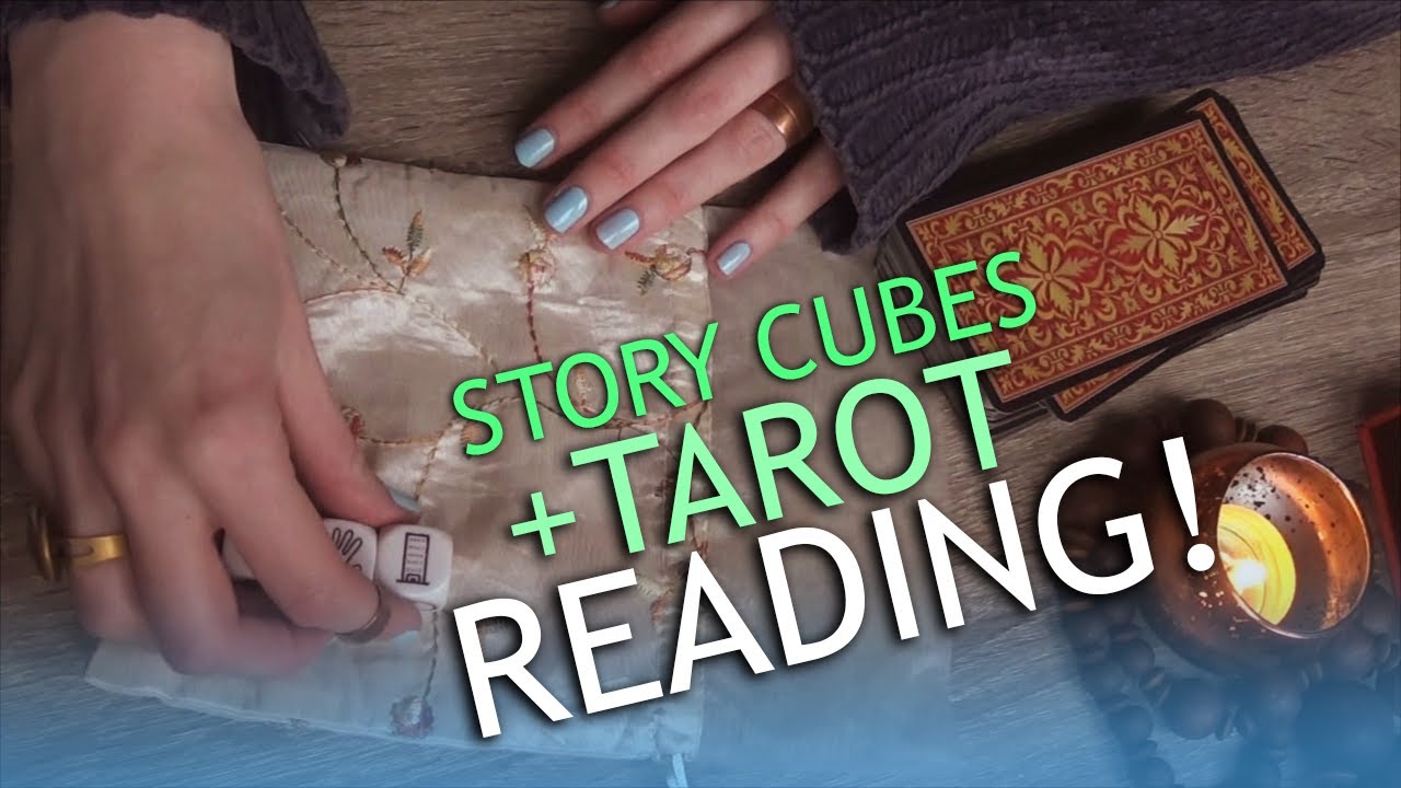 ASMR New Divination Technique - Story Cube Tarot Reading