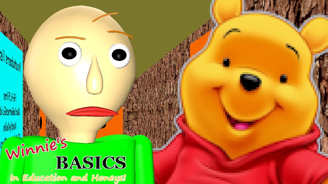 ВИННИ ОБУЧАЕТ НАС МАТЕМАТИКОЙ | Winnie's Basics in Education and Honeys - ДРУГИЕ ИГРЫ ПО БАЛДИ