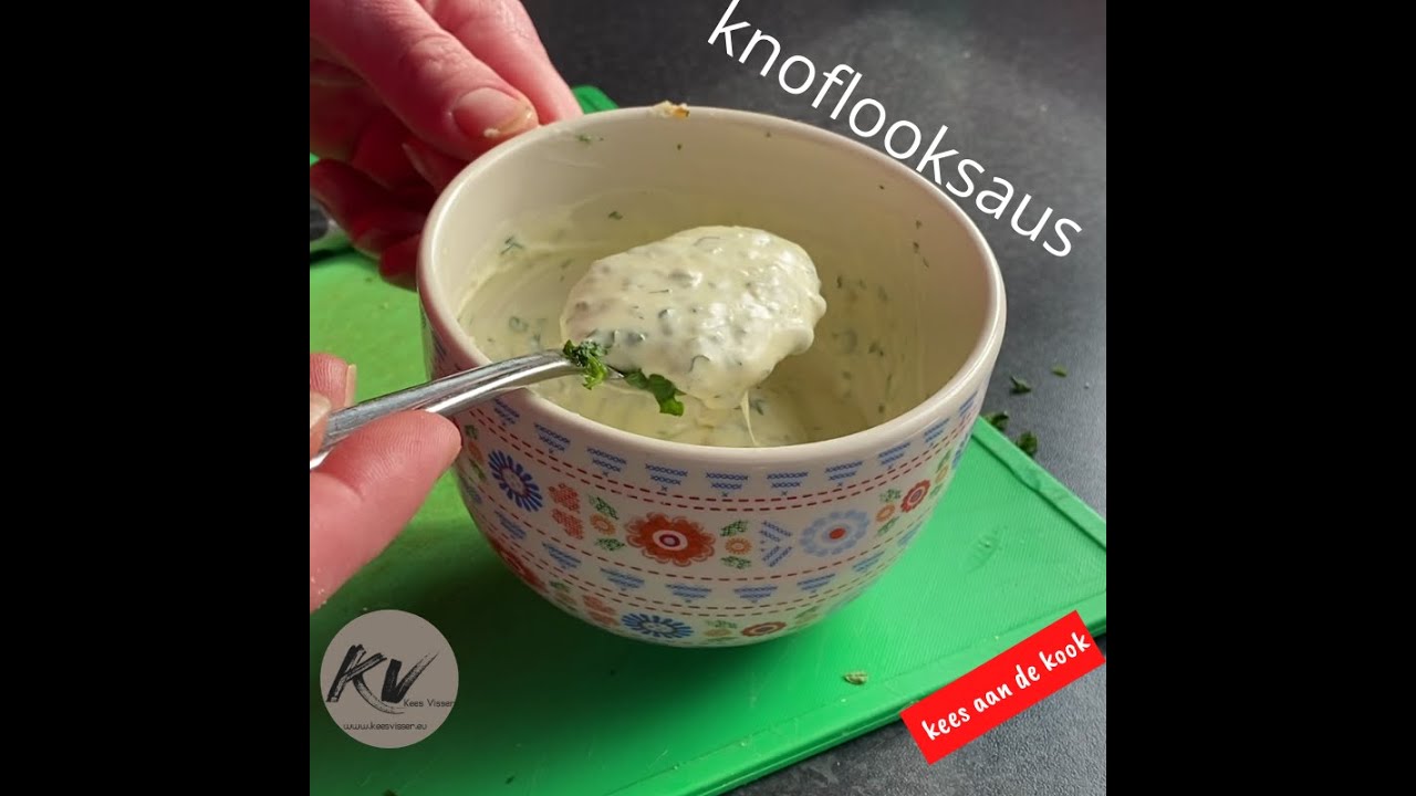 Knoflooksaus maken I #vlog16
