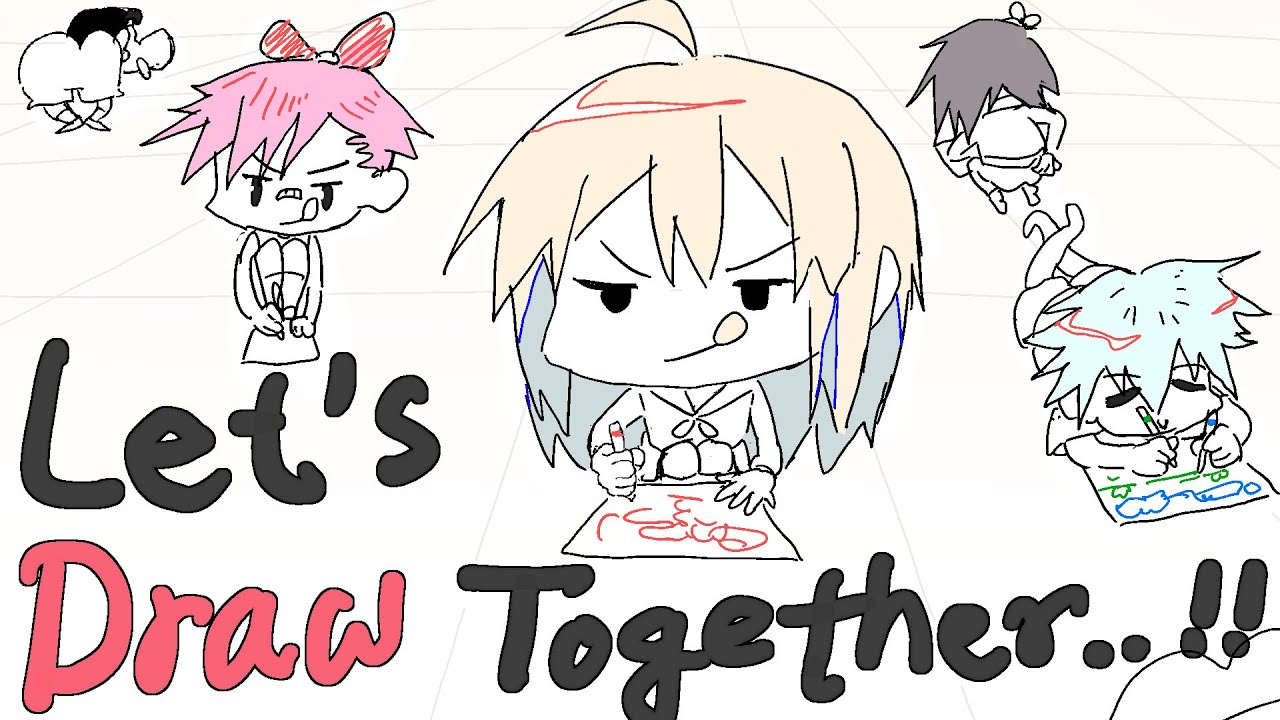 Lets Draw Anime Together with Me !!!! Anyone can join! 3500 subs special🎉!! 25.01.26 magma + gartic
