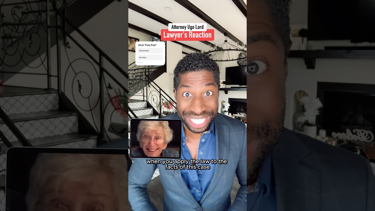 She Passed Away&hellip; and Got Charged $15K for It! Must She Pay Up? Attorney Ugo Lord reacts! #lawyer
