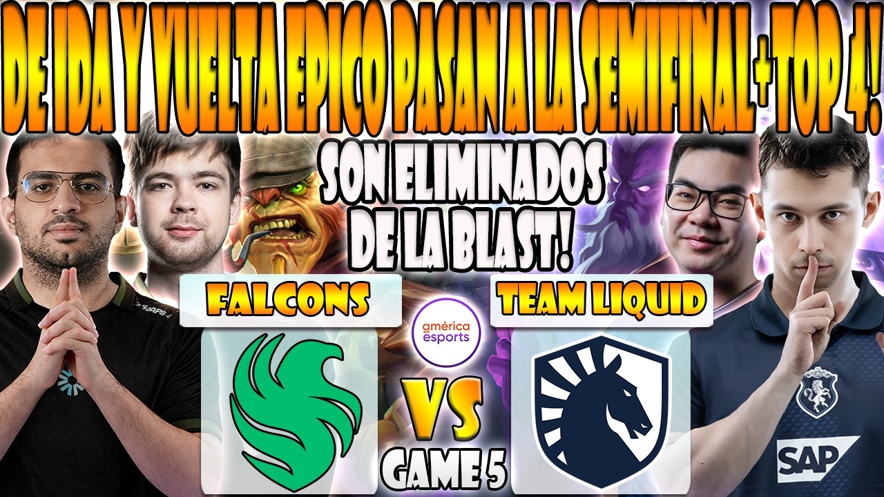 FALCONS vs TEAM LIQUID BO5[GAME 5]ATF, MALR1NE, SKITER VS NISHA, MICKE, ACE-BLAST SLAM VI 2026-DOTA