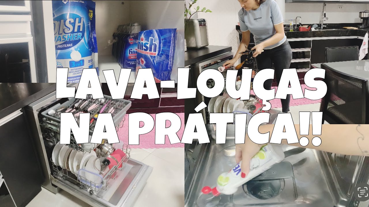 VÍDEO DETALHADO USANDO A LAVA LOUÇAS BRASTEMP 14 SERVIÇOS