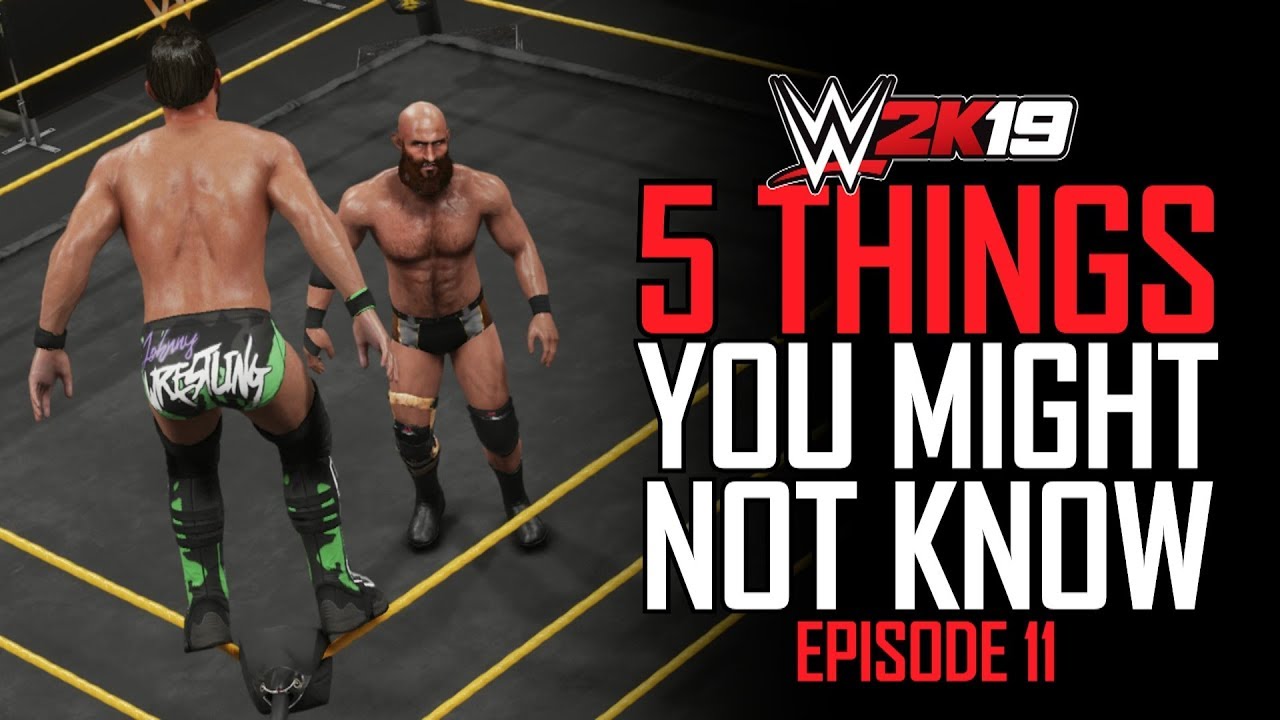 WWE 2K19 5 Things You MIGHT Not Know! #11 (Bonus Catching Finishers, Entrance Attire Trick & More)