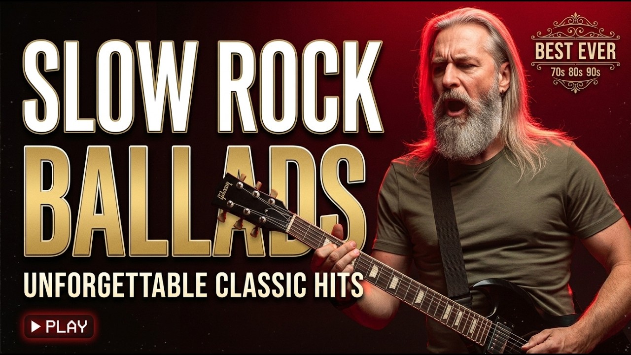 💿 Ultimate Slow Rock & Classic Rock Ballad Playlist &ndash; Passionate Love Songs for Broken Hearts 🎶