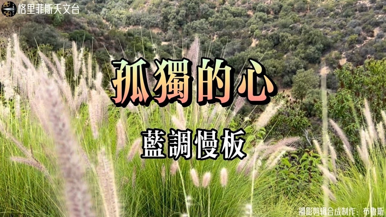 《孤独的心》-蓝调慢板 不一样的感觉。实景拍摄格里菲斯天文台。