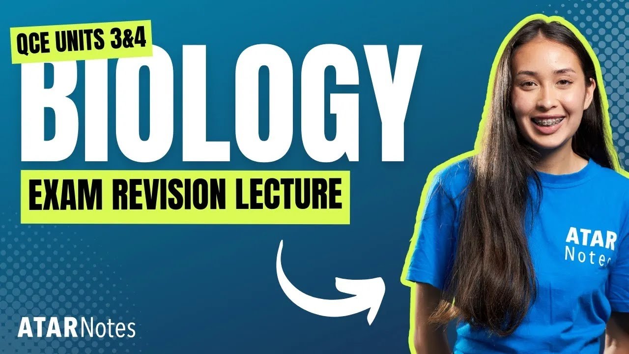QCE Biology 3&4 Exam Revision Lecture September 2025