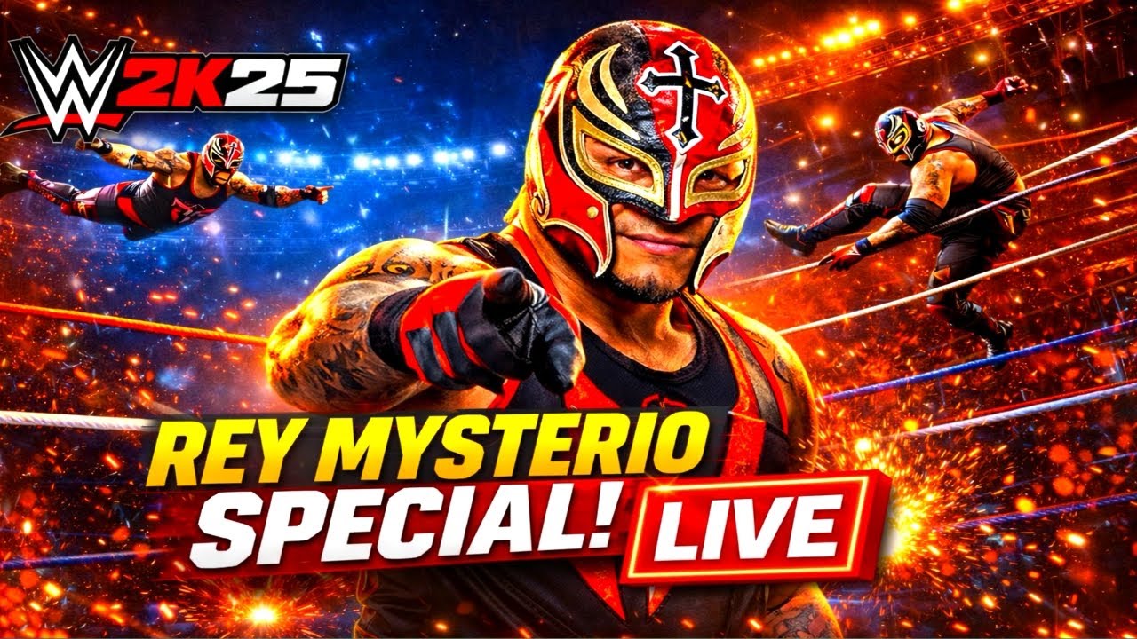 WWE 2K25 REY MYSTERIO SPECIAL