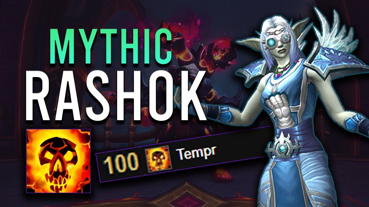 Mythic Rashok Shadow Priest POV (Rank 1 Parse) | 10.1