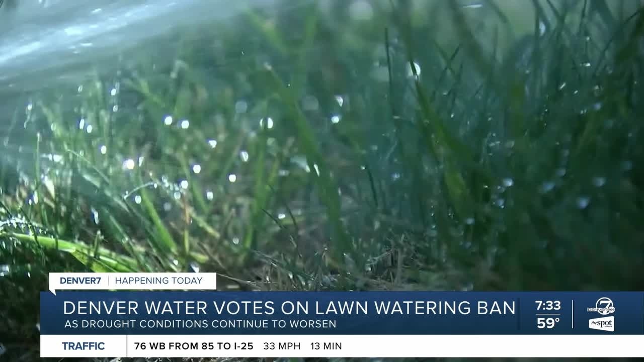 Denver Water рассматривает возможность запрета полива газонов на фоне усиливающейся засухи
