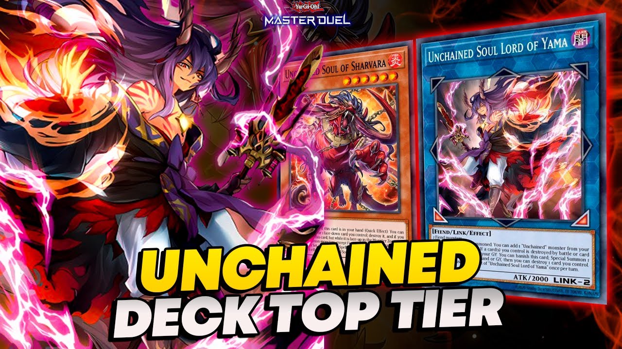 UNCHAINED TÁ BRABO NO MASTER DUEL!! DECK PROFILE, TUTORIAL E COMBOS!