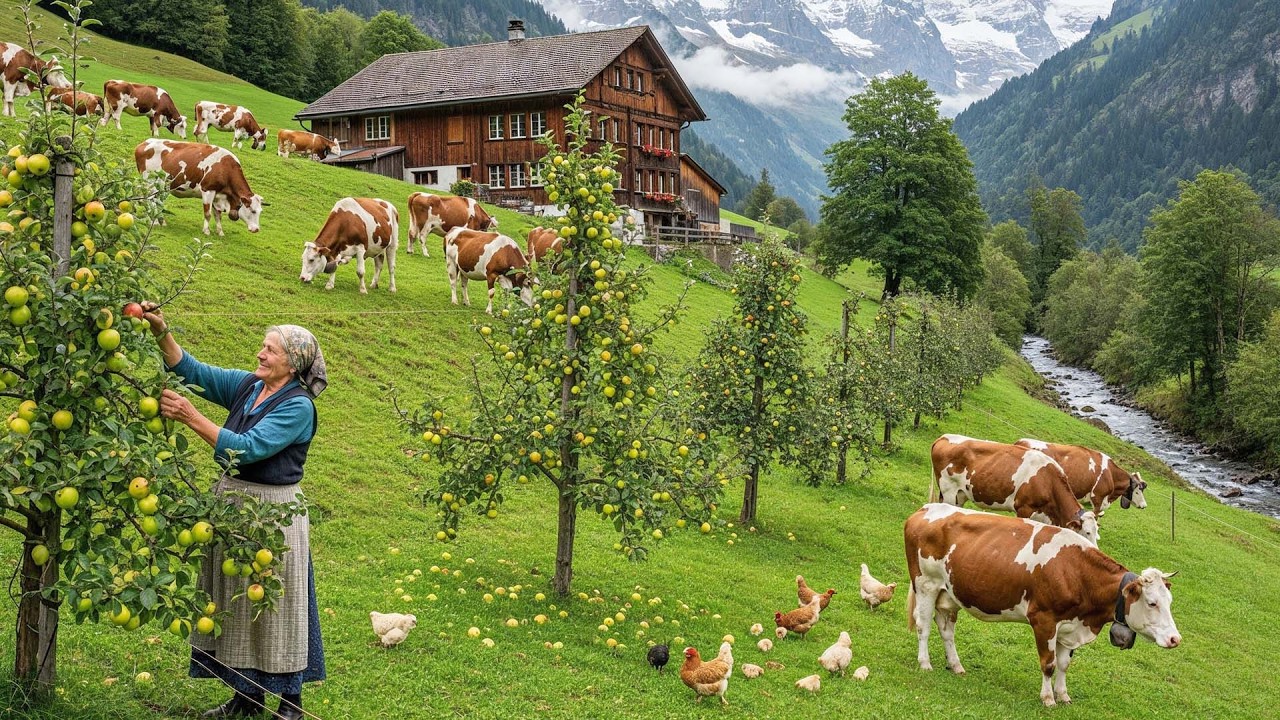 Harvesting Fruits and Vegetables, Raising Poultry and Livestock – Beautiful Countryside Life