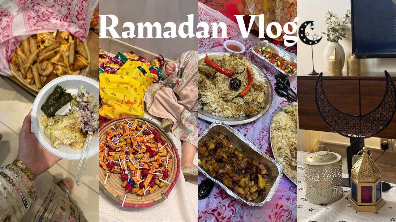 فلوق رمضاني🌙🤍, اول قرقعان لبنتي🍭🍬, وصفات حلا سهلة وسريعه🍮