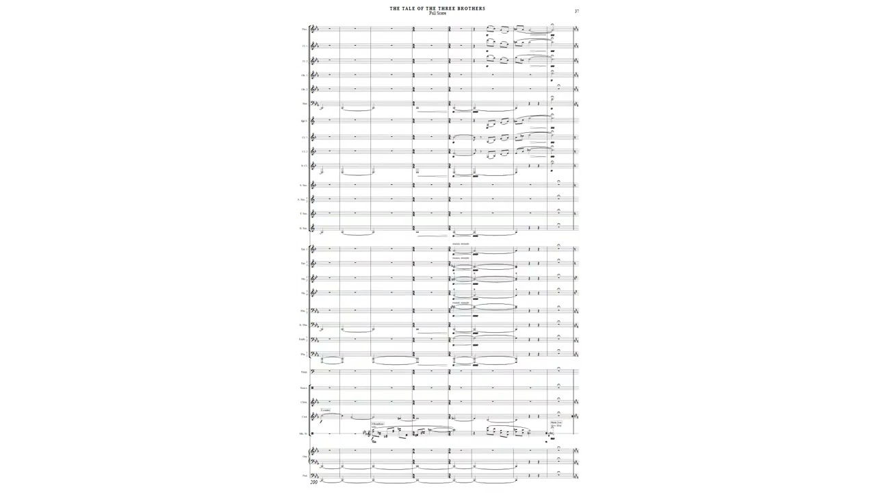 The Tale of the Three Brothers for Wind Symphony