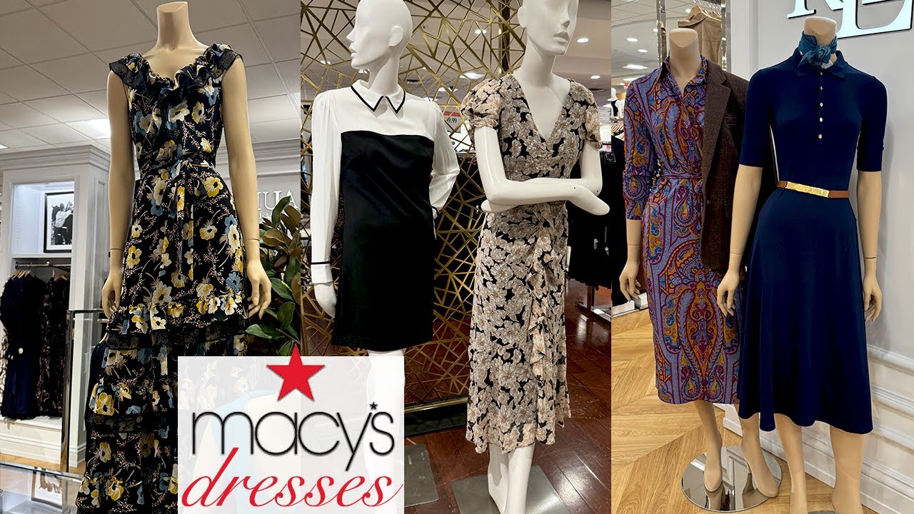 MACY'S NEW FEMININE FALL DRESSES NEW COLLECTION 🍁 2024