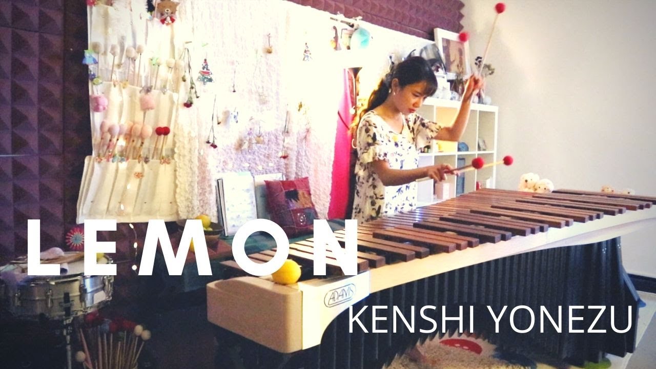 米津玄師LEMON | Marimba+ Percussion Cover by Therese Ng