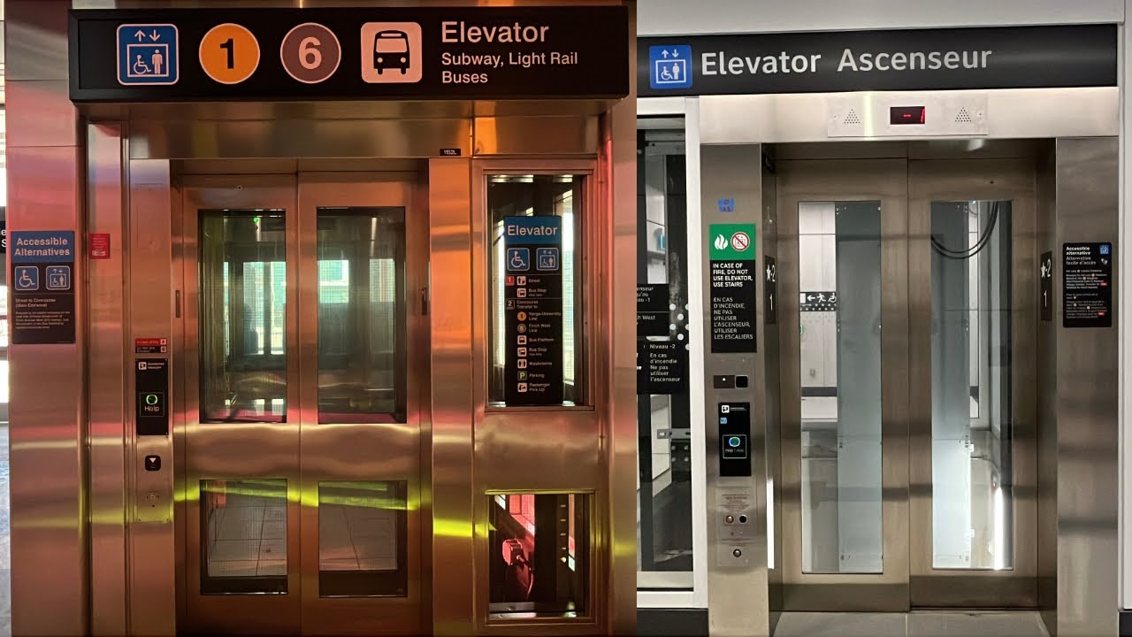 All Elevators at Toronto TTC Finch West Subway/LRT Station 12/8/2025