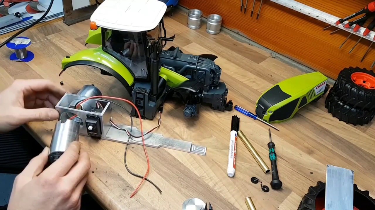 RC-Tractor Umbau Claas Axion 950 Teil 5/Tools and Tips