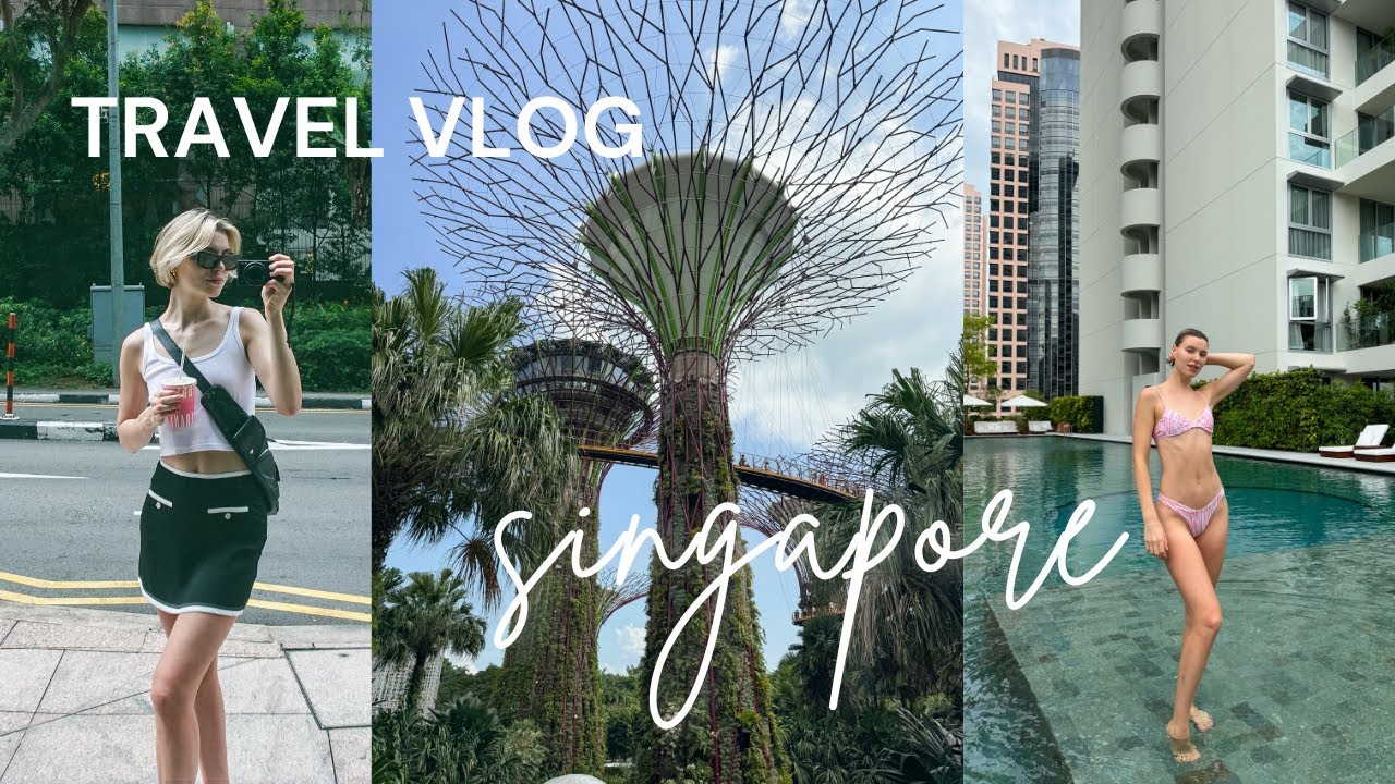 Singapore Travel Vlog: Exploring the City, Places to Eat & Making the Most of a 24-Hour Layover!
