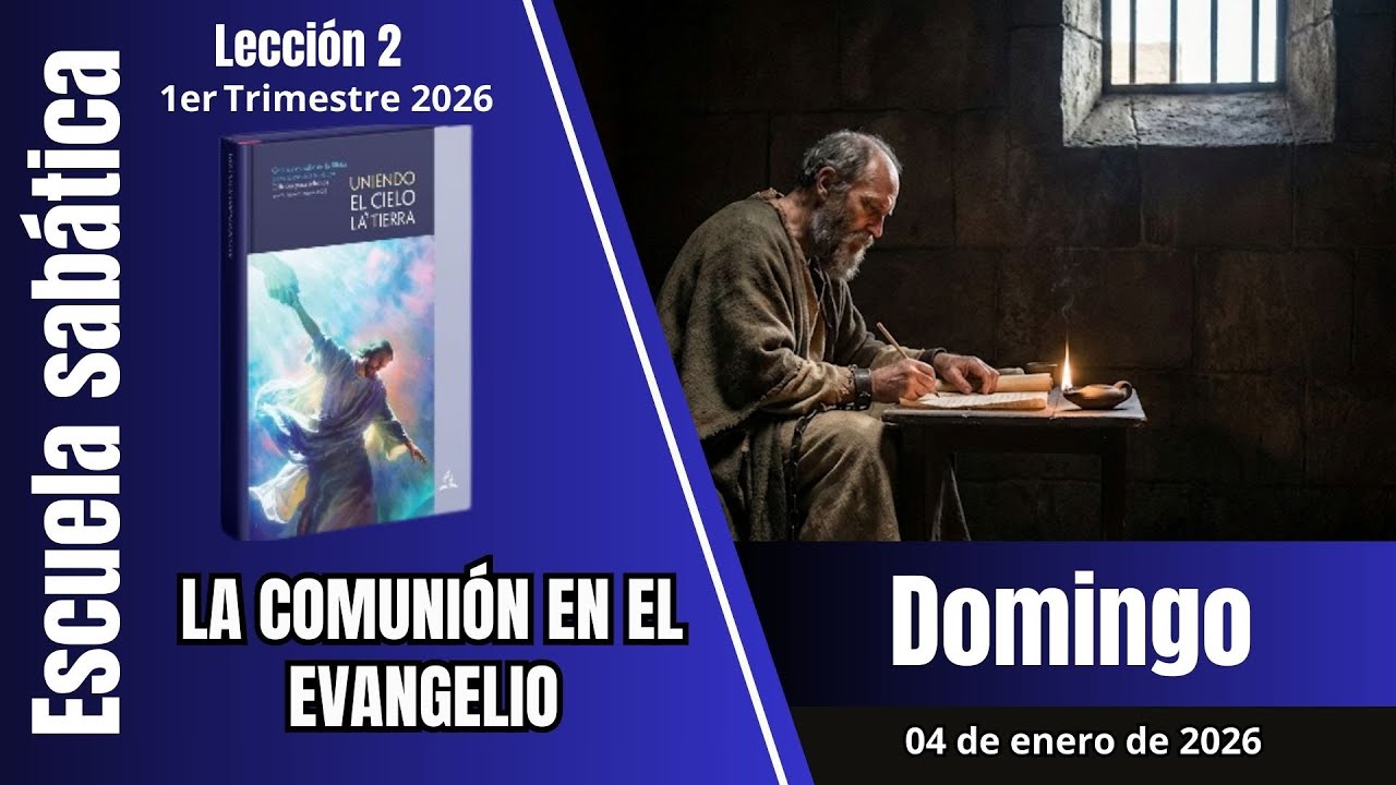 DOMINGO 04 DE ENE | LA COMUNI&Oacute;N EN EL EVANGELIO  | LECCI&Oacute;N 2 | Mayordomo Eficaz 2026