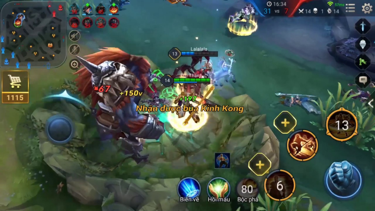 [Tâm điểm tướng] Ngộ Không - Tề thiên đại thánh - Garena Liên Quân Mobile
