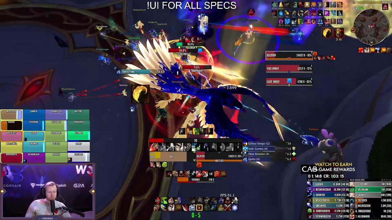 Meeres RWF DAY 16 Mythic Day 9 | !UI Echo