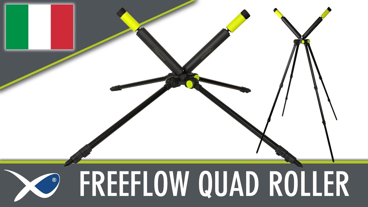 *** Coarse & Match Fishing TV Italia *** Freeflow Quad Roller