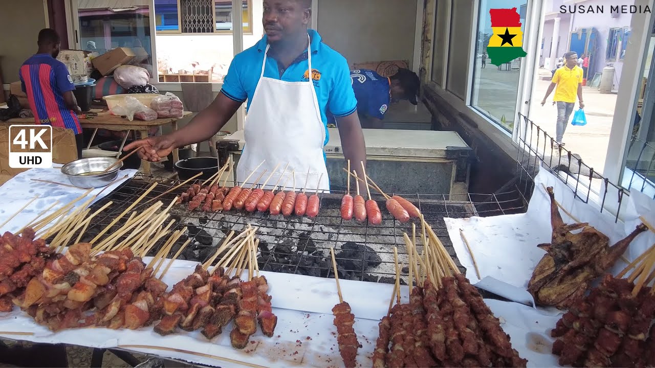 At Paradise Resort on the Accra Kumasi Highway in Ghana 4K