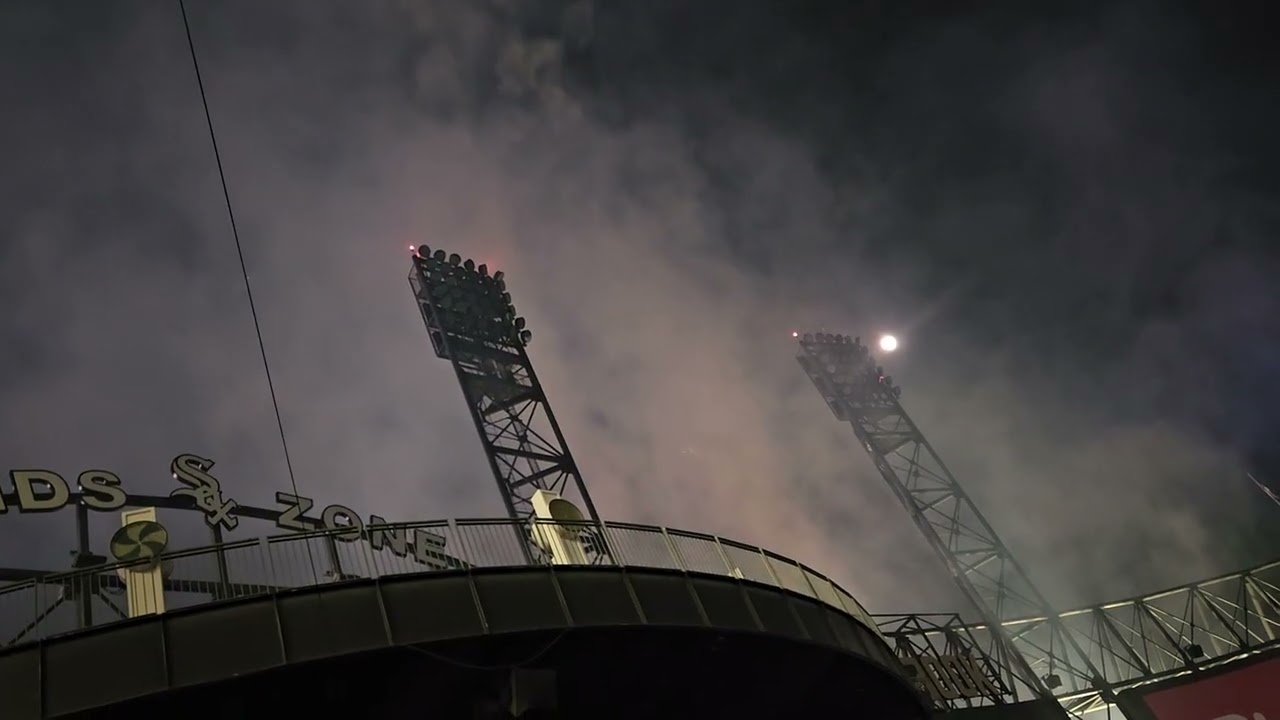 Fireworks at Guaranteed Rate Field with Rowan! May 9, 2025
