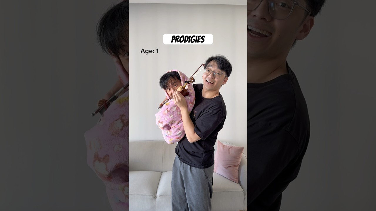 When violin prodigies keep getting younger. Feat: ​⁠​⁠​⁠​⁠@ChloeChuaviolinist
