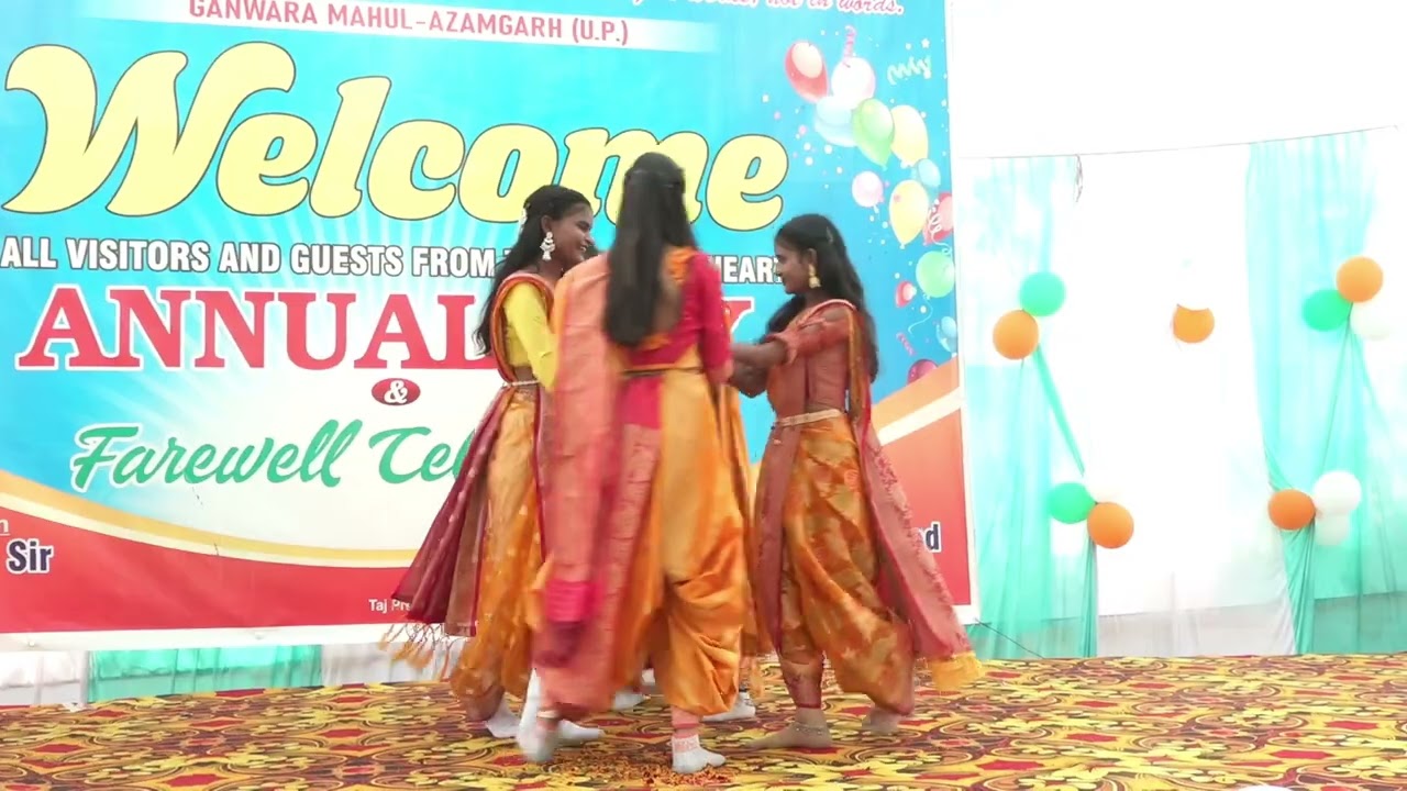 Song:Jyot Se Jyot Jagate Chalo || Recent Inter college || Annual Day & Farewell 2025