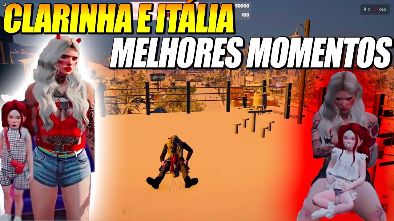 CLARINHA E ITÁLIA MELHORES MOMENTOS