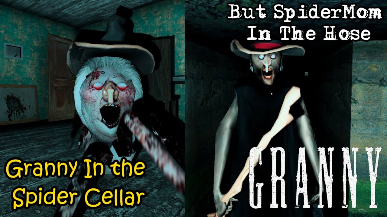 Granny In The Spider Cellar But SpiderMom In The House
